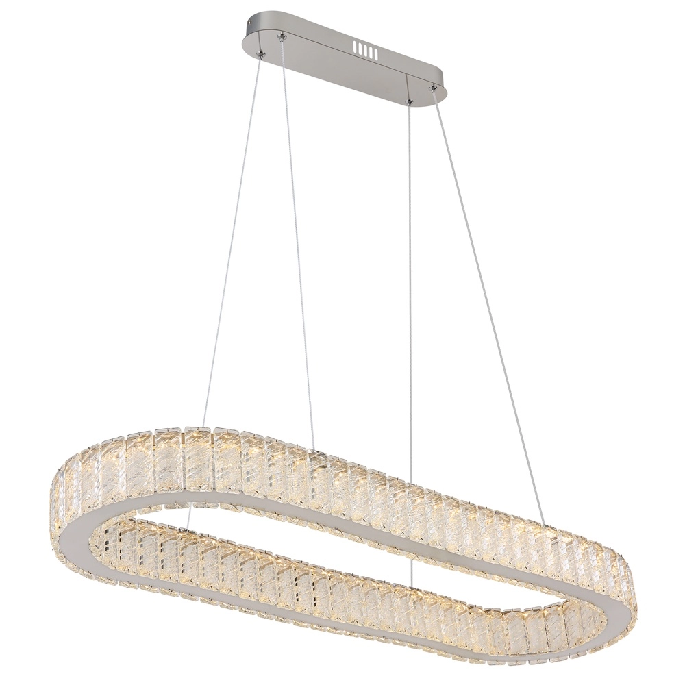 Ovale Pendellampe Mucky Chrom Globo 9007371445998