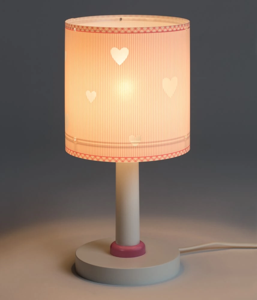 Kinderzimmer-Tischlampe Sweet Dreams zartes Rosa Dalber 8420406620114