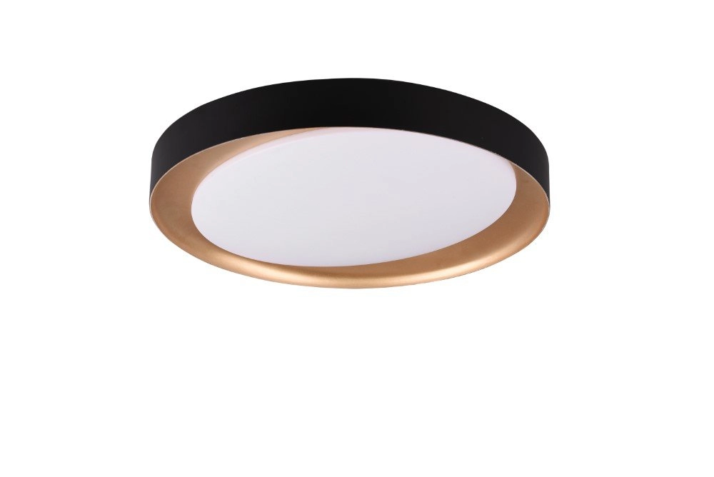 Schwarze Deckenleuchte Zeta Ø 48cm Trio 4017807468472