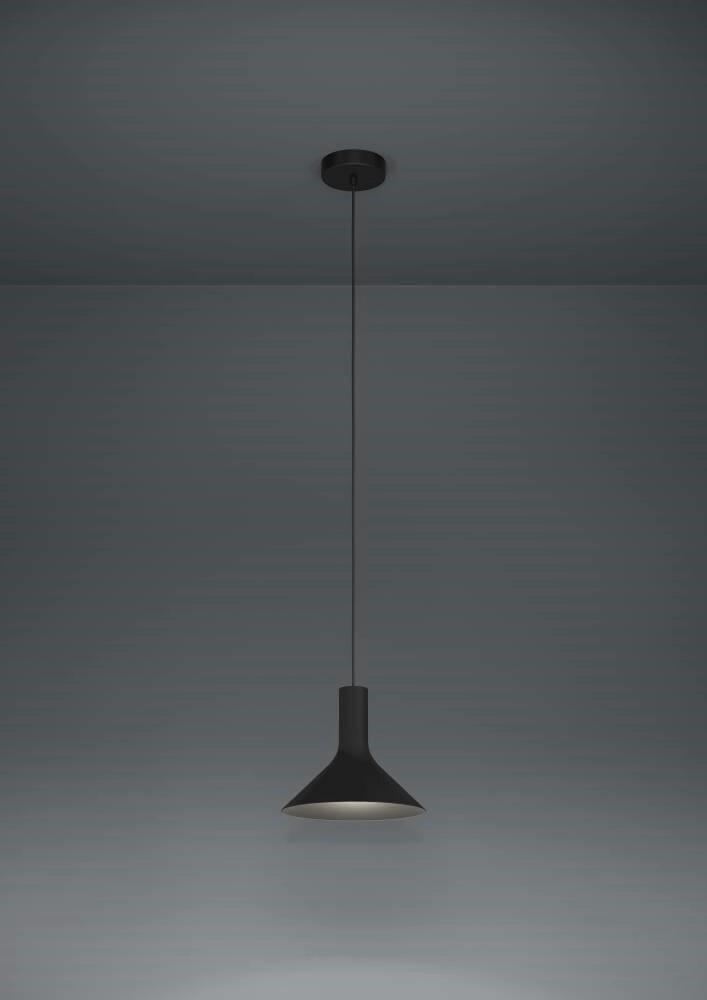 Schwarze Hängelampe Morescana Ø 25cm Stars of Light 9008606243259