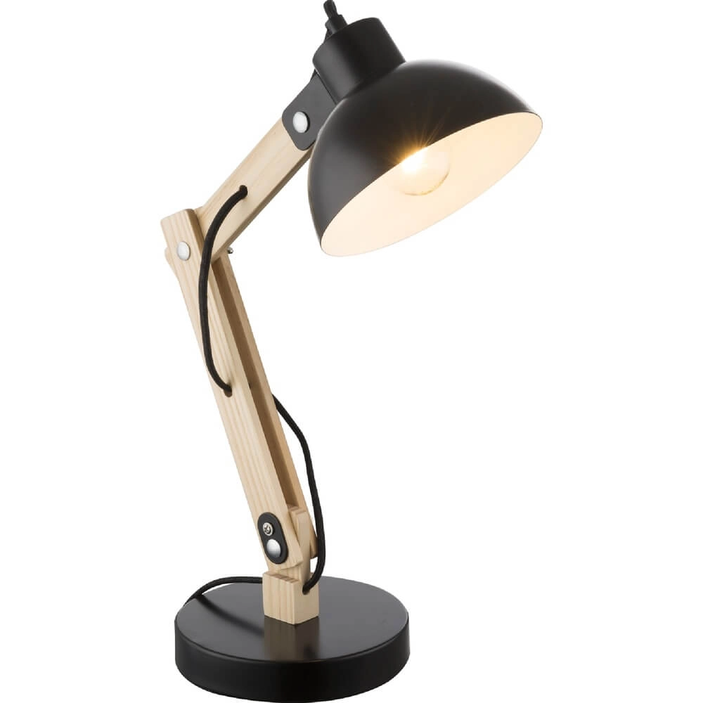 Schreibtischlampe Tongariro schwarz Globo 9007371351015
