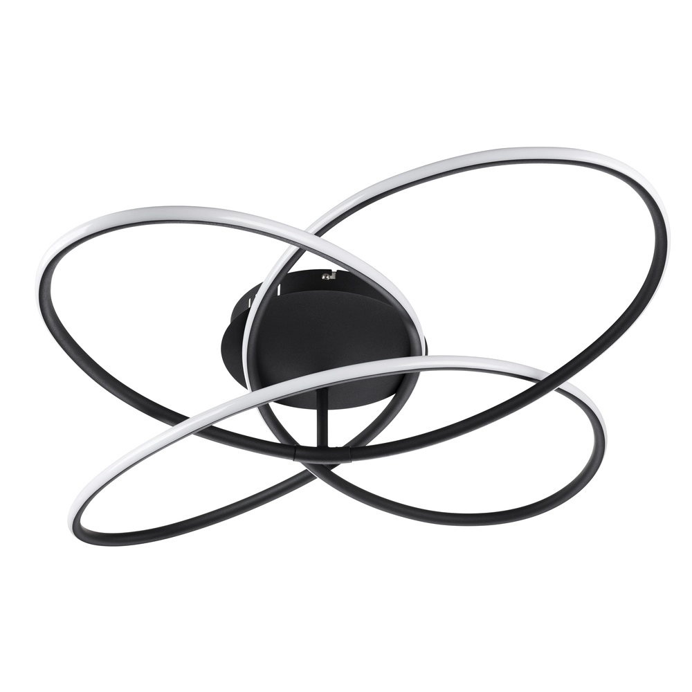 Design-Deckenlampe Panda schwarz Ø 80 cm Globo 9007371409433