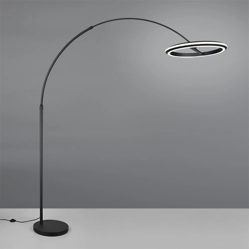 Stehlampe Amador Schwarz Trio 4017807688160