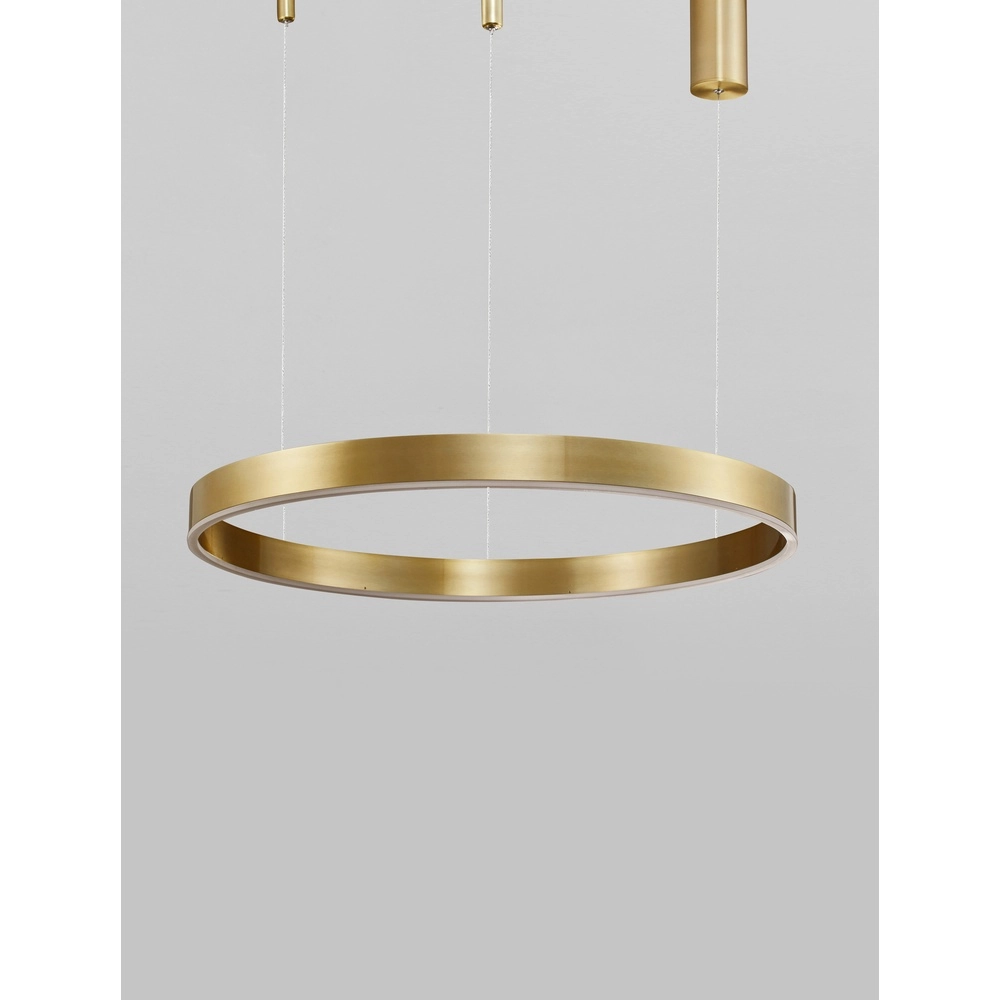 Pendelleuchte Motif gold Ø 60cm 2700-6500K Lyora 5212017443571