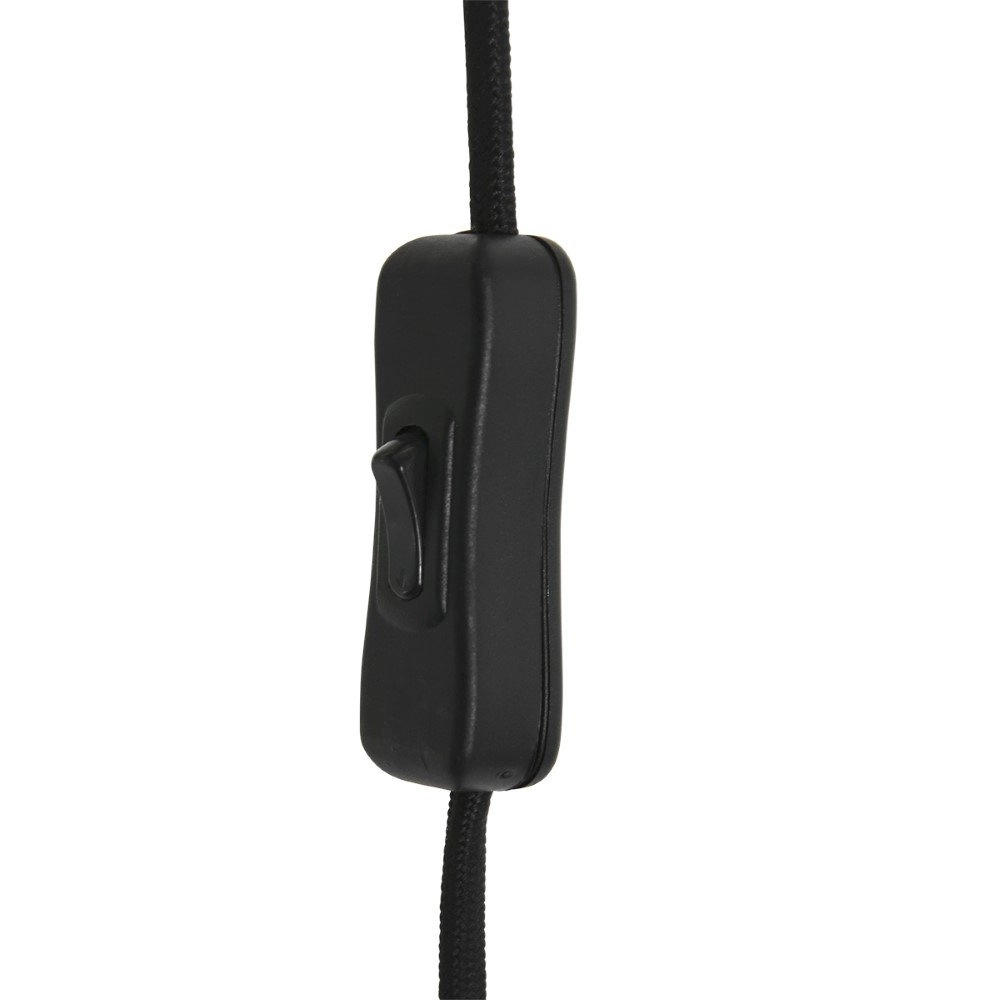 Schwarze Leselampe Kasket 50cm Steinhauer 8712746132786