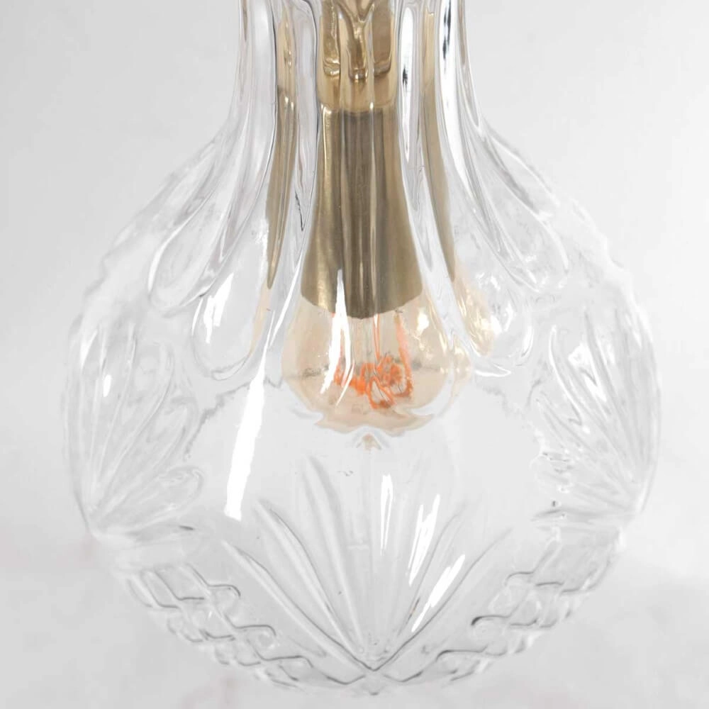 Klassische Hängelampe Grazioglass Ø 14cm Steinhauer 8712746166323