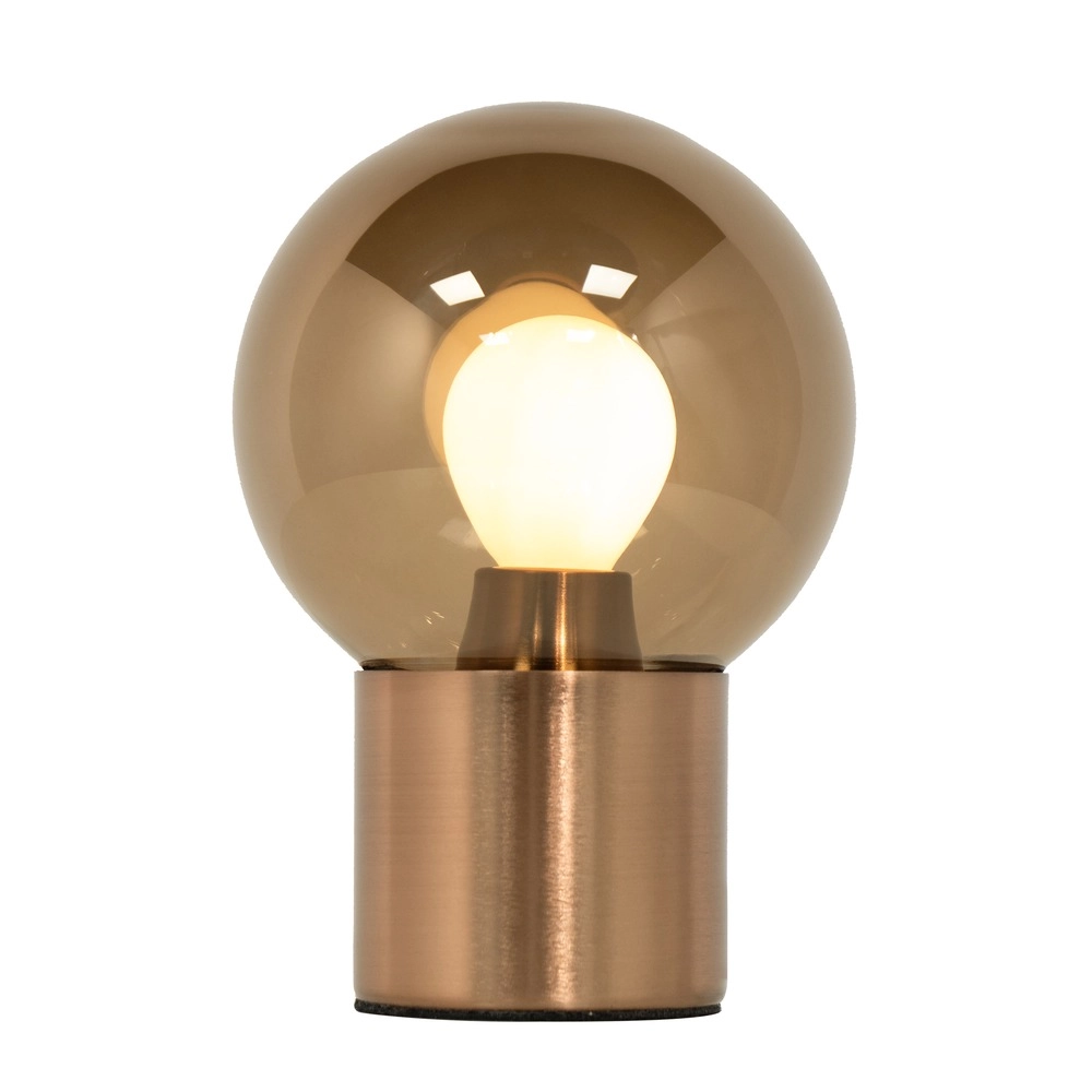 Design-Tischlampe Bravino Kupferbronze