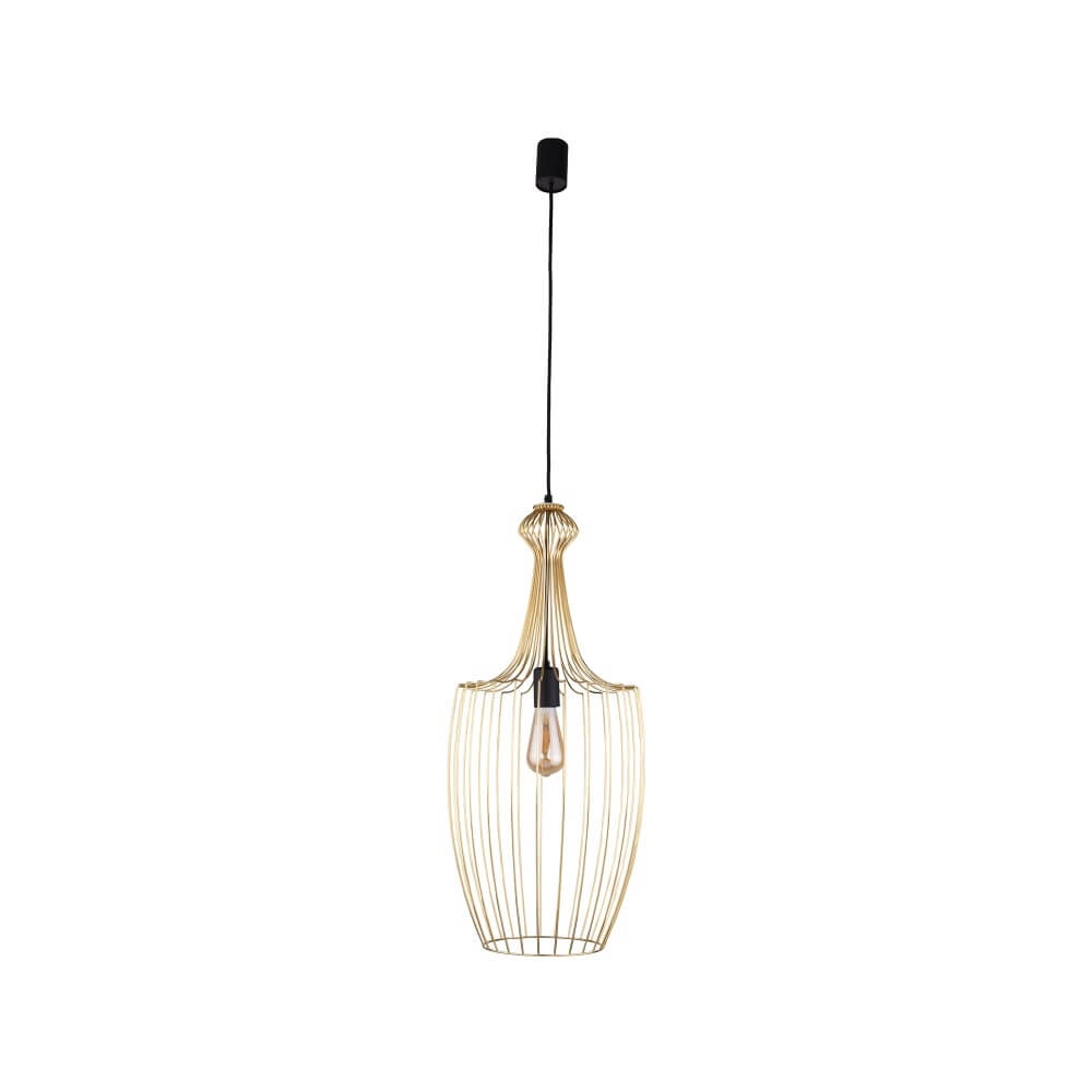 Goldene Drahtlampe Luksor Ø 32cm Lyora 5903139885096
