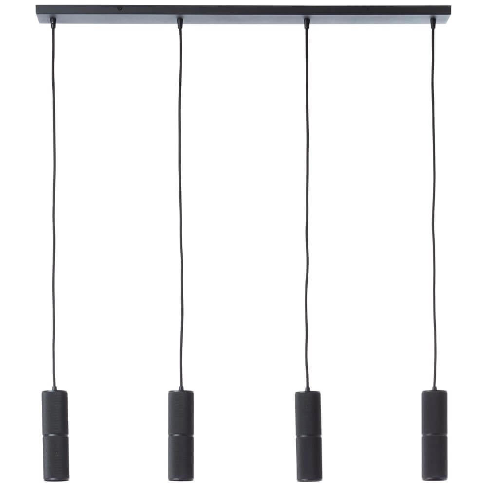 Hängelampe mit 4 Leuchten Marty Schwarz Brilliant 4004353438271