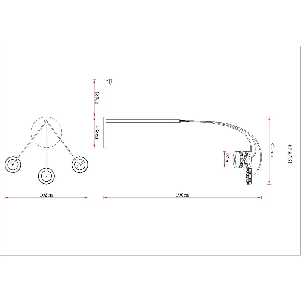 Stehlampe Laurel Schwarz Globo 9007371579044