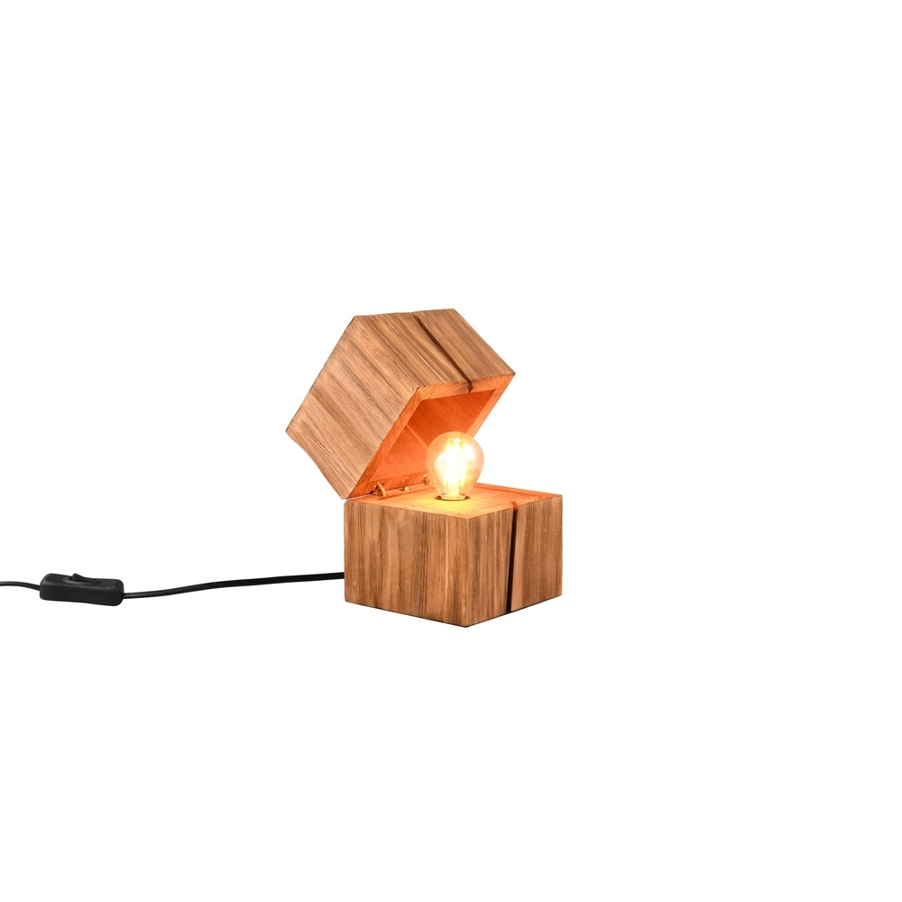 Tischlampe Treasure Holz Trio 4017807599985