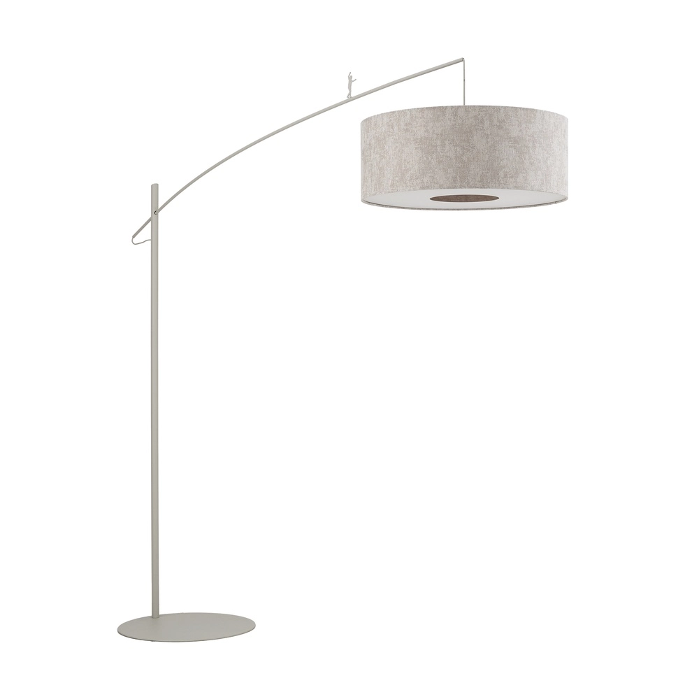 Stehlampe Poise sandbraun Ø 65 cm Lyora 5903139116855