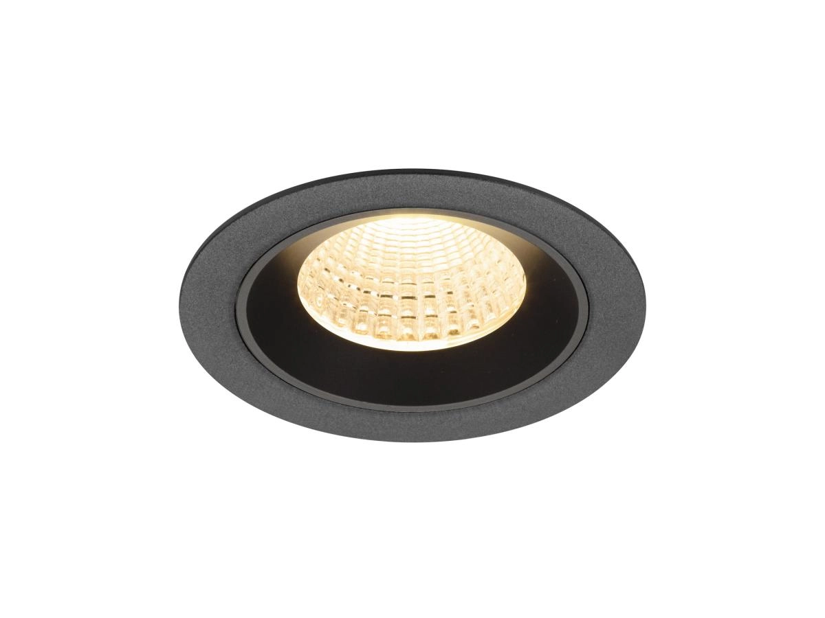 Einbau-Strahler Numinos M schwarz 2700K - 55gr SLV 4024163311533