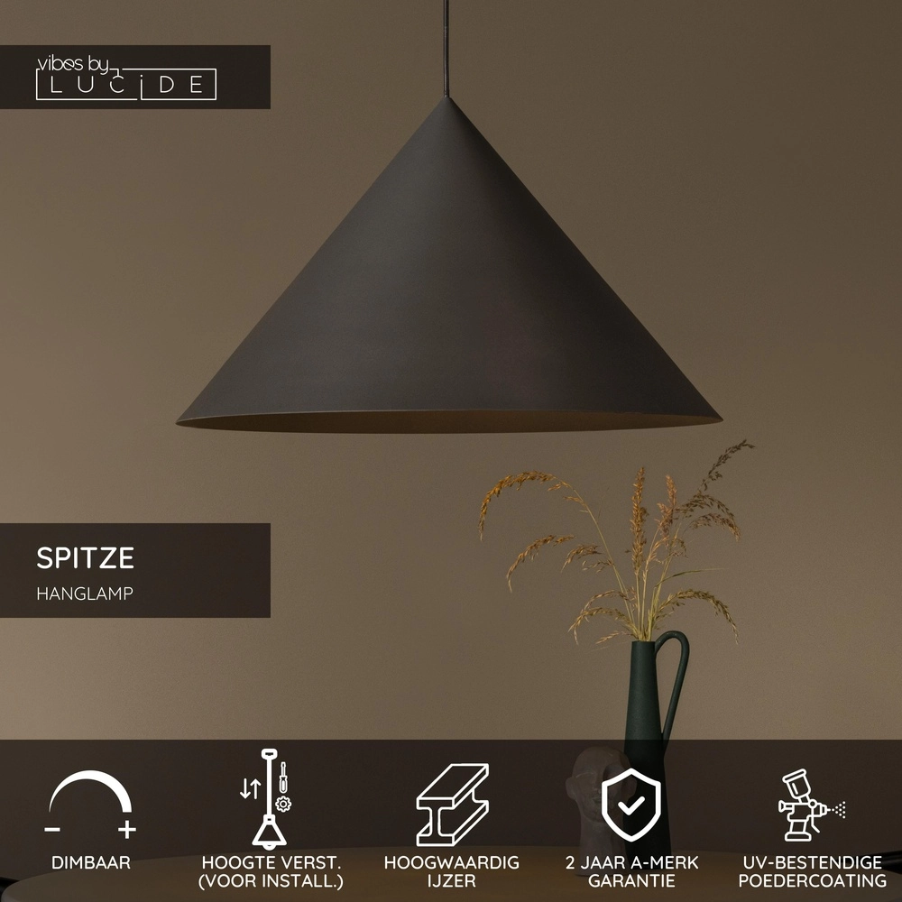 Pendellampendesign Spitze Grau Lucide Vibes 5411212212191
