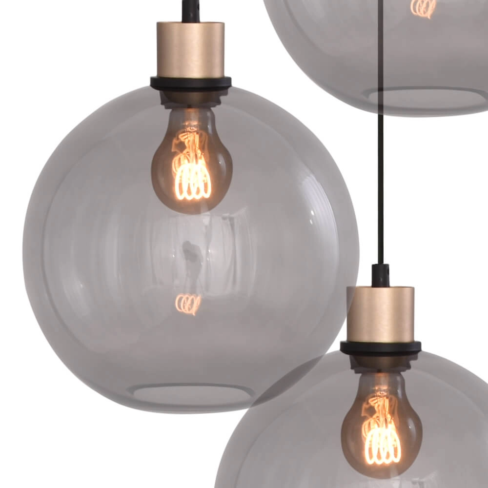 Vide-Hängelampe Lazise 5-helles Gold Masterlight 8718121303086