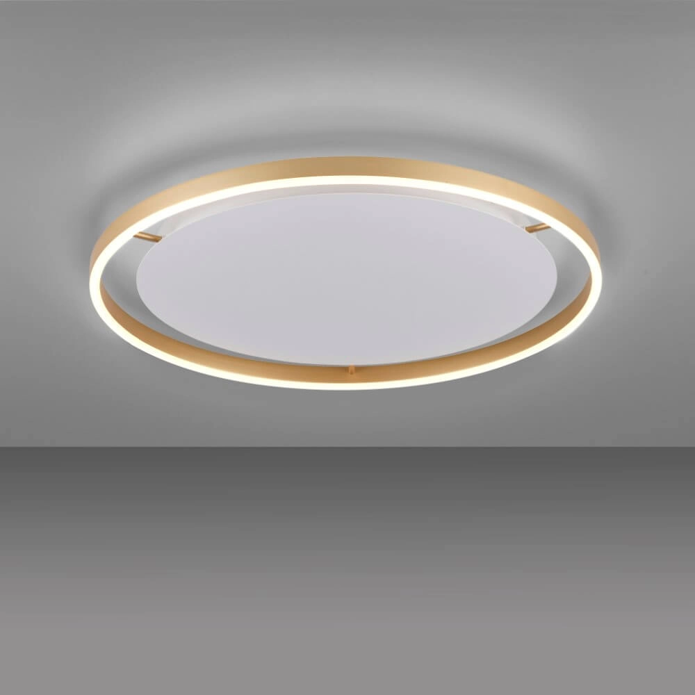 Deckenleuchte Ritus Messing Ø 58,5cm Just Light 4043689985639