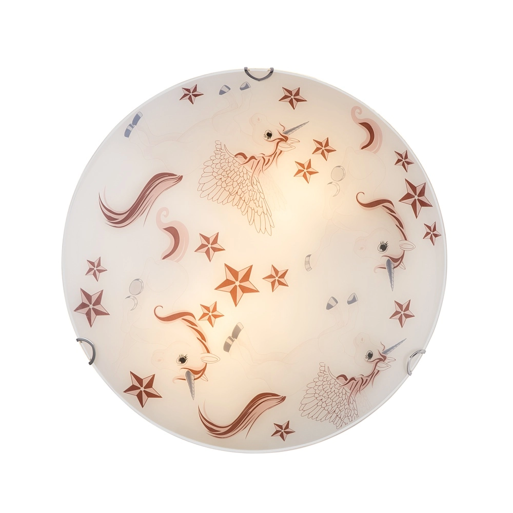 Deckenlampe im Kinderzimmer Natalie Einhorn Globo 9007371371921