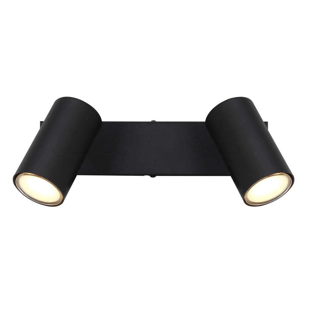 Deckenlampe 2-Leuchten Robby Schwarz Globo 9007371442515