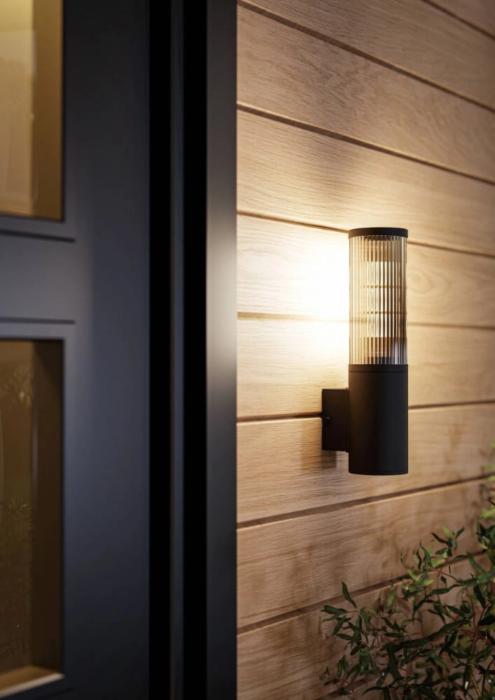 Design-Wandleuchte Salle Schwarz Eglo 9008606298075