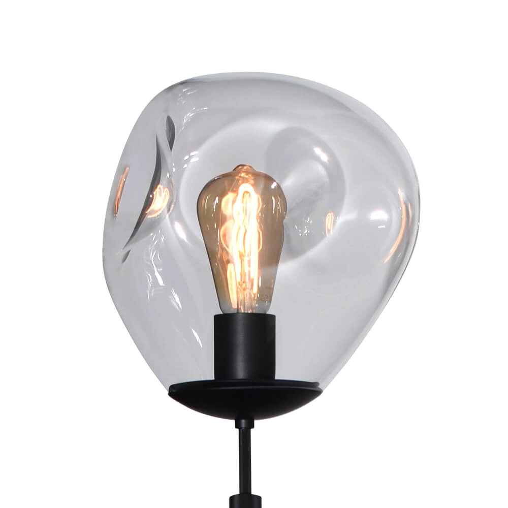 Stehlampe Lava Ø 24cm Klarglas Masterlight 8718121286662