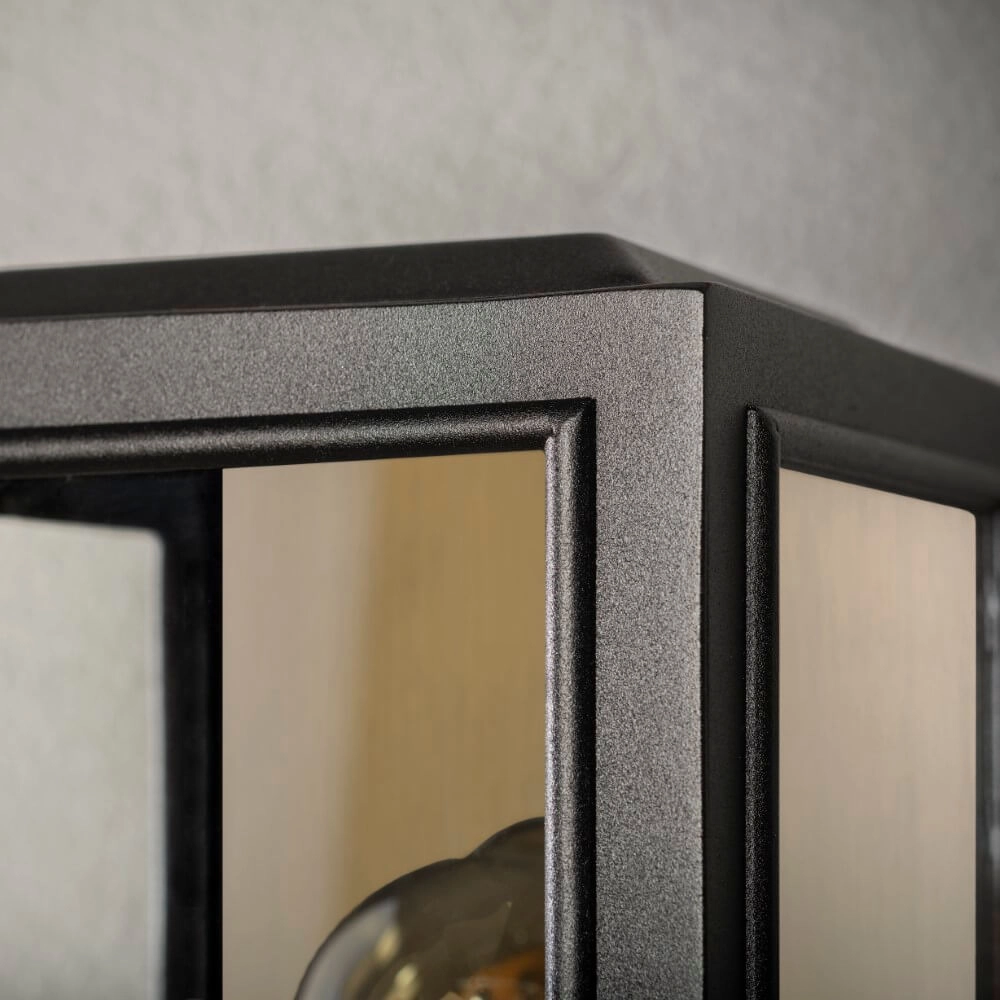 Schwarz-Goldene Außenlampe Carpi KonstSmide 7318303487583