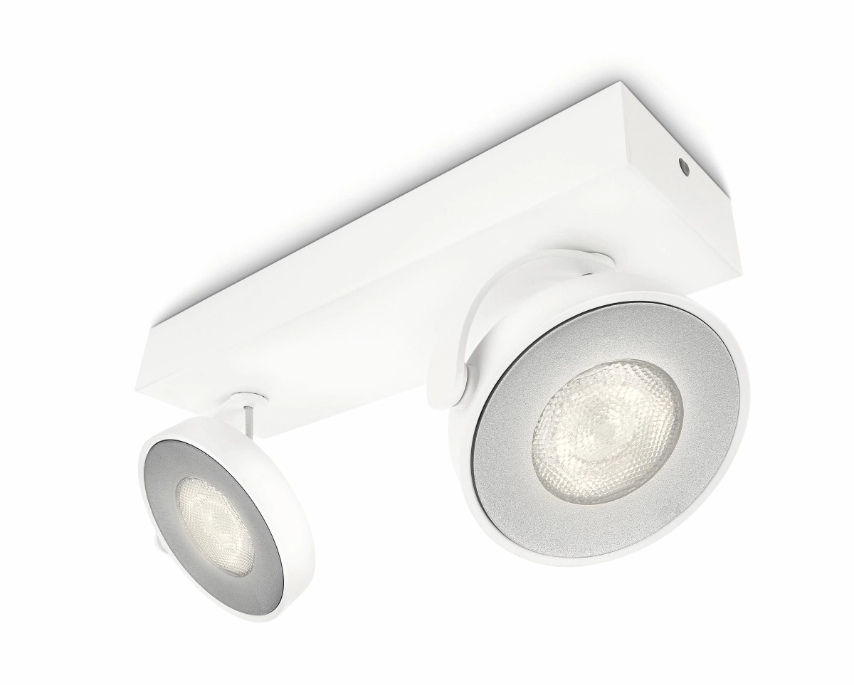 Leuchte Clockwork 2 Licht weiß Philips 8718696154519