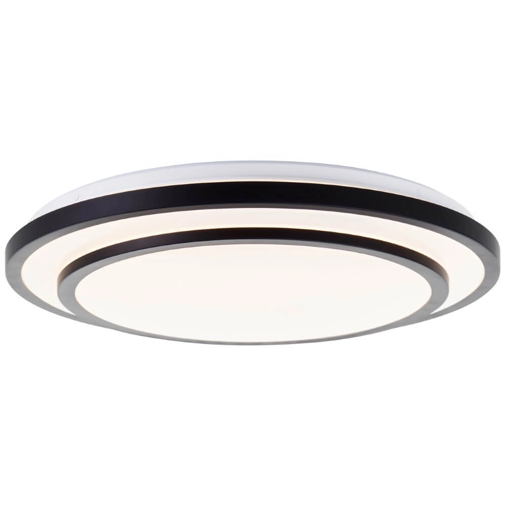 Schwarze Deckenlampe Luciano Ø 49,5cm Brilliant 4004353426506
