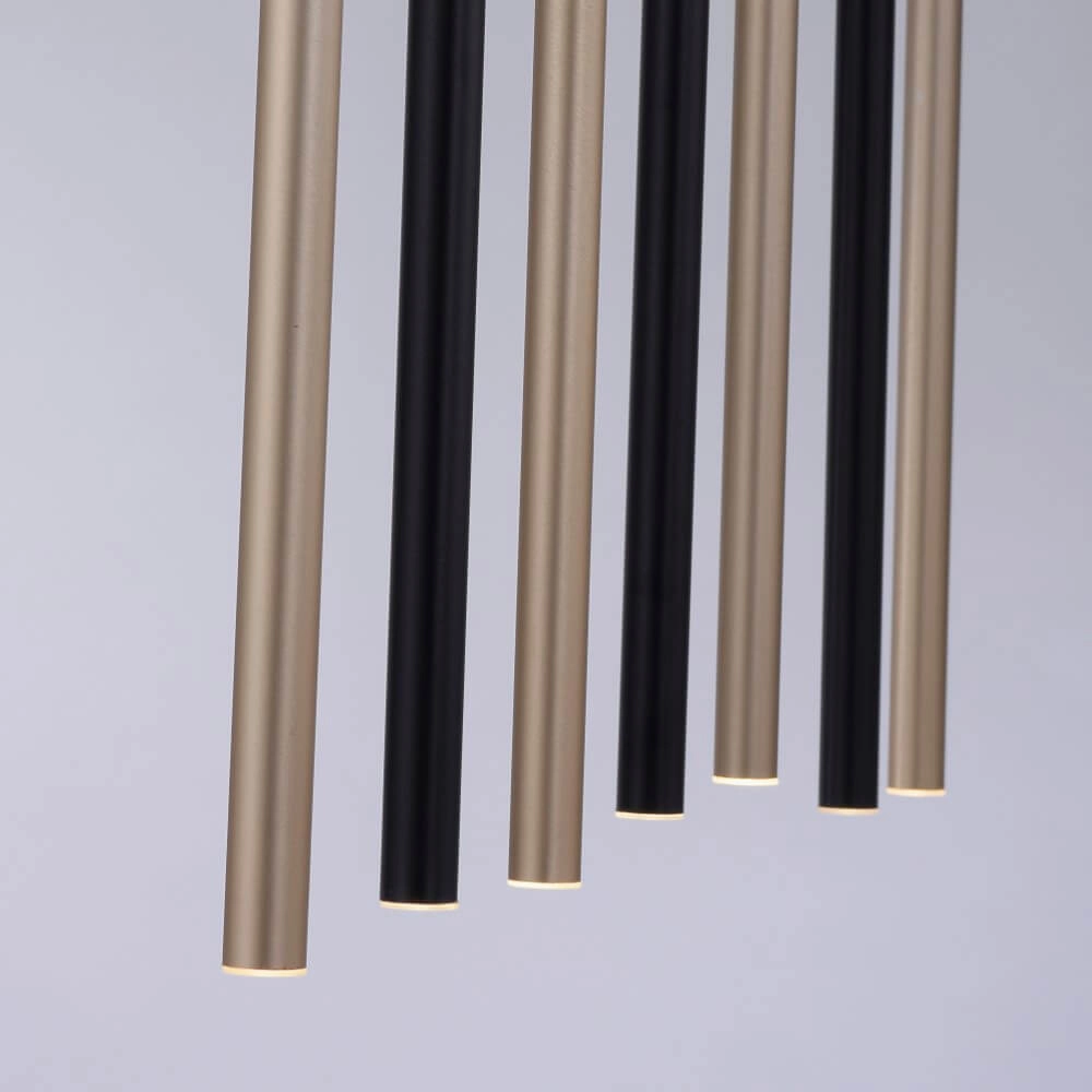 Einzigartige Hängelampe Flute 7-Licht Paul Neuhaus 4012248374771