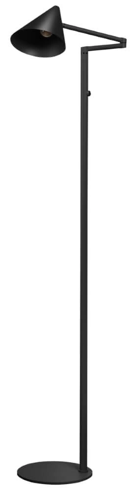 Stehlampe Marvis schwarzes Design