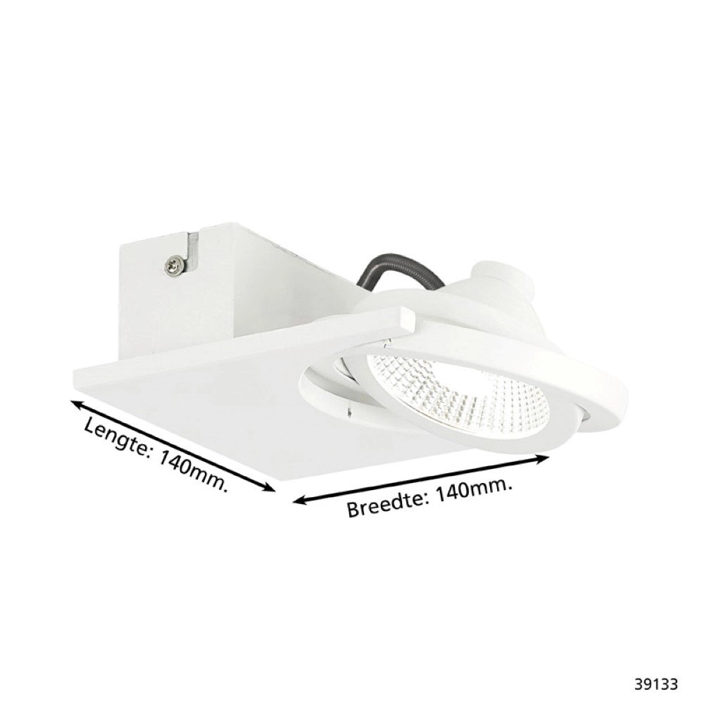 Strahler Brea 1-Licht weiß Stars of Light 9002759391331