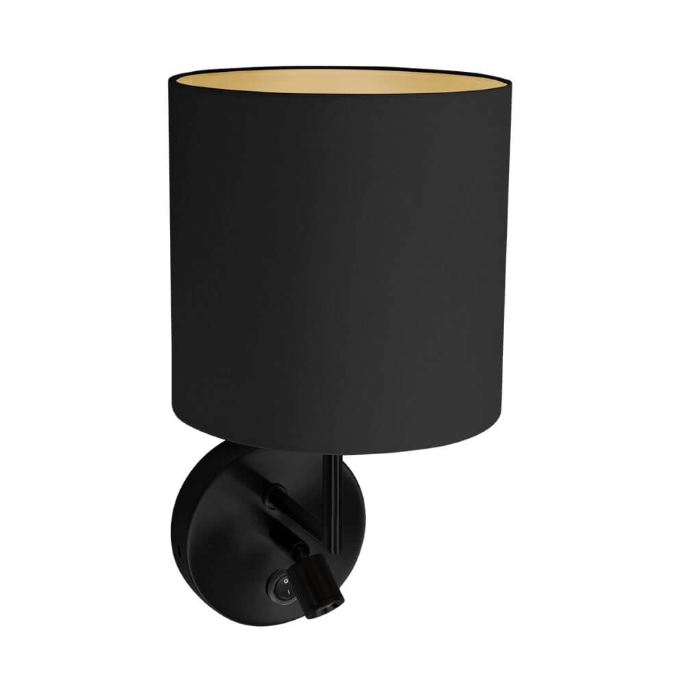 Nachttischlampe Noor mit Kapuze