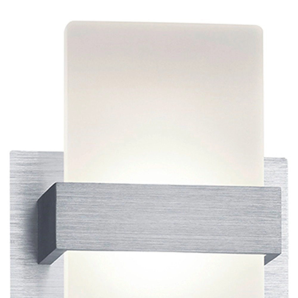 LED-Wandleuchte Platon Metallgrau Trio 4017807293968