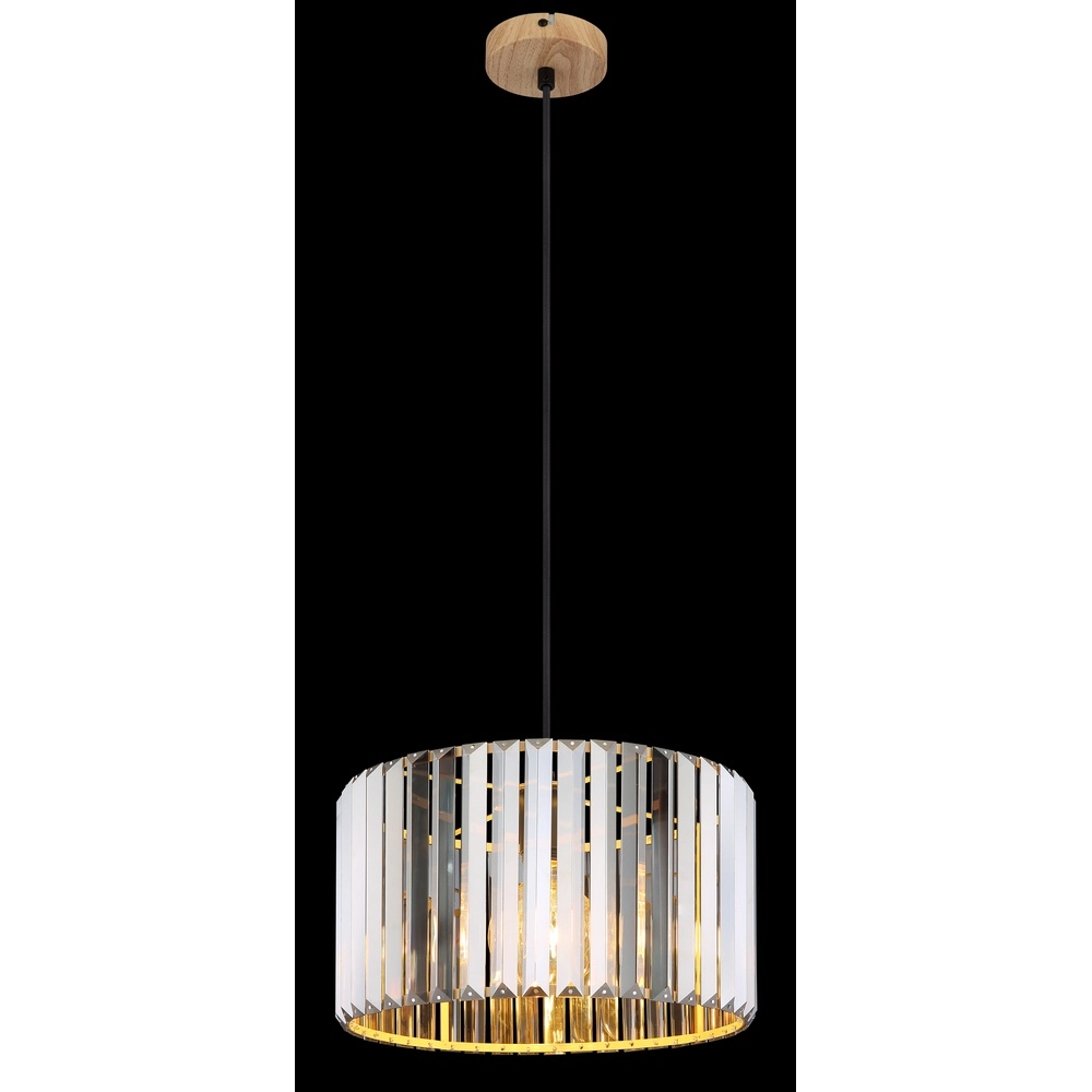 Pendellampe Run Holz Ø 35cm Globo 9007371513963
