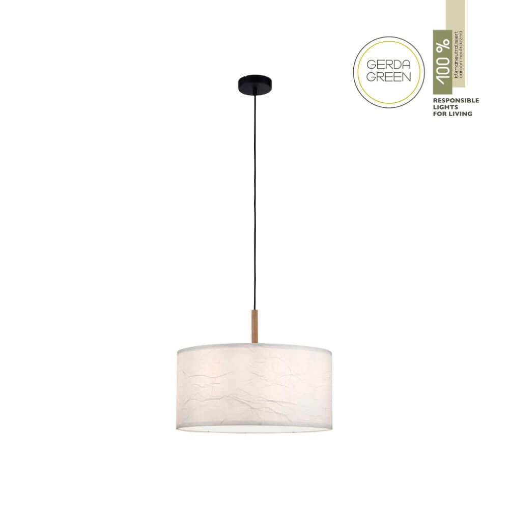 Weiße Hängelampe Green Sofie einzel Just Light 4043689994990