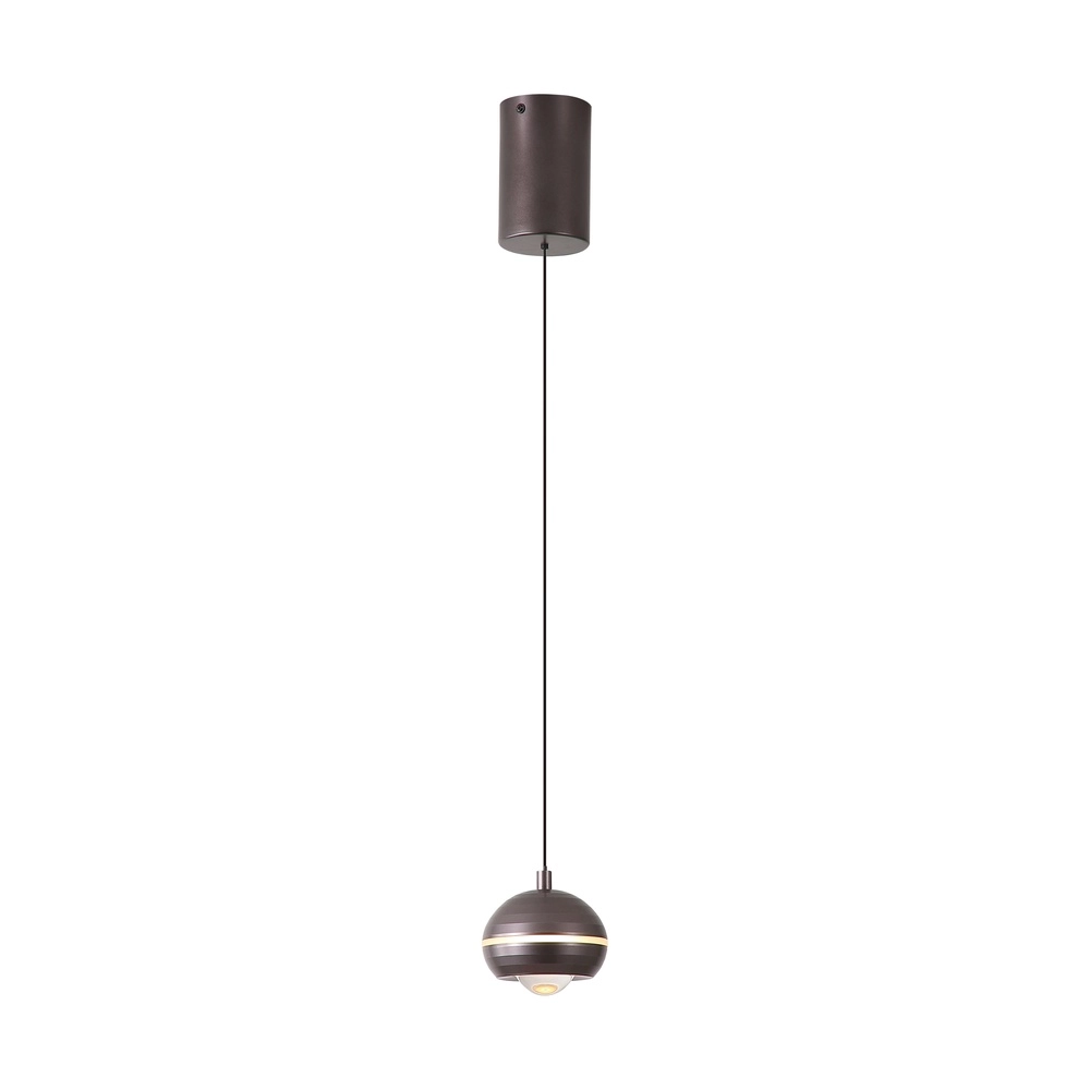 Design-Pendellampe Meteor Nur schwarzer Nickel