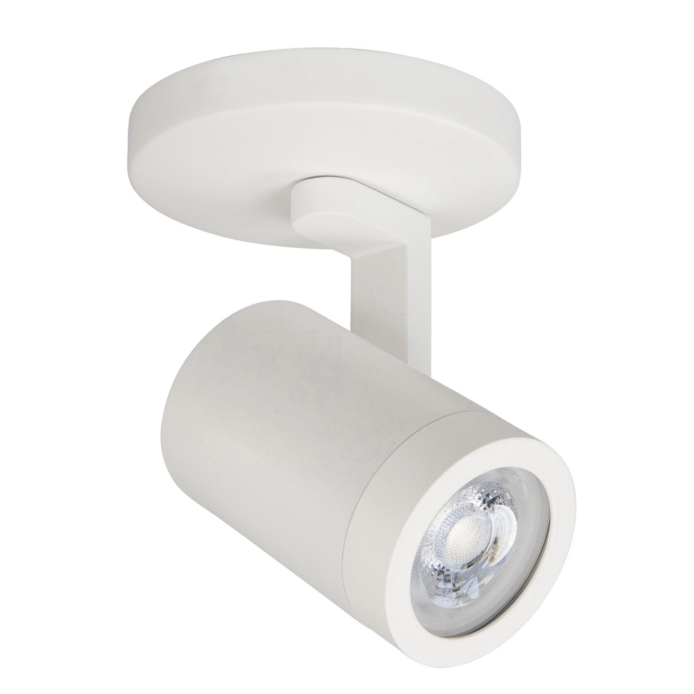 Aufputz-Spot Halo Spot weißes Einzelzimmer