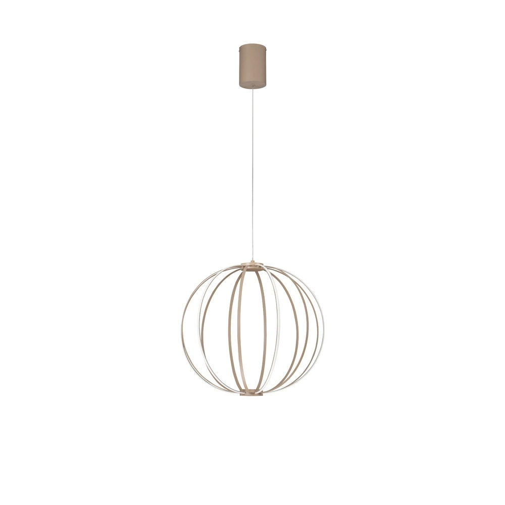 Pendellampe Brea beige Ø 50cm Lyora 5212017494375