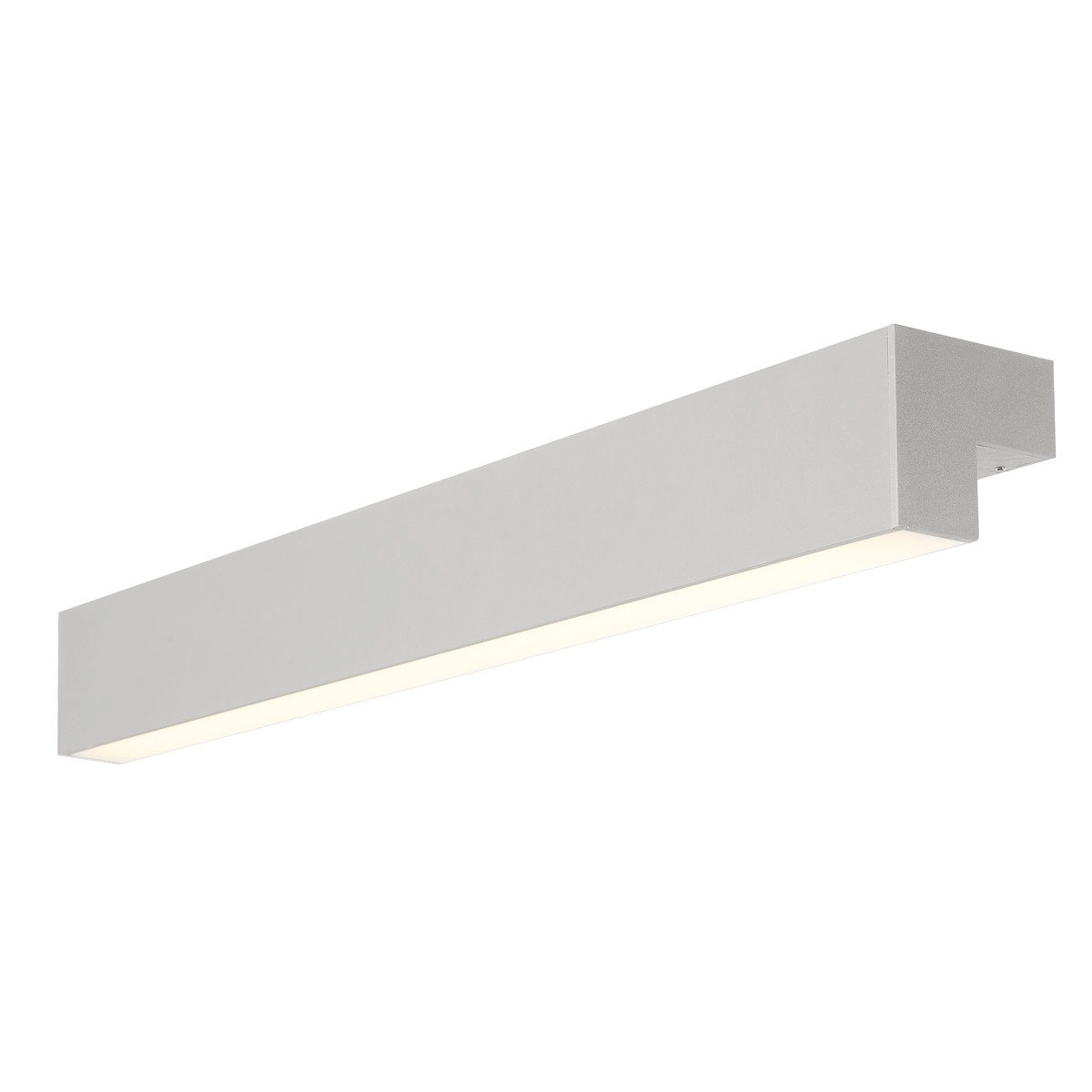 LED-Spiegelleuchte L-LINE 62 cm grau