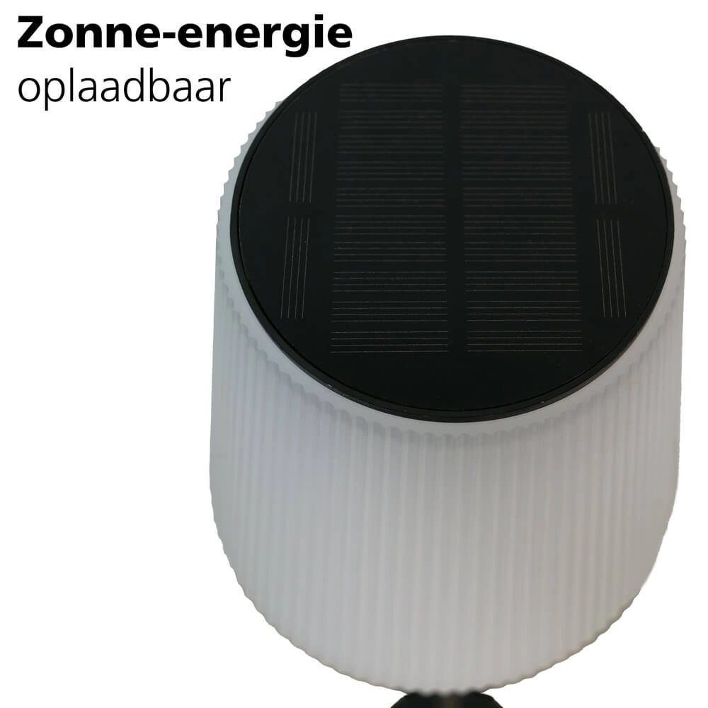 Terrassenleuchte Scordiano Schwarz-Weiß-Solar Eglo 9008606355136