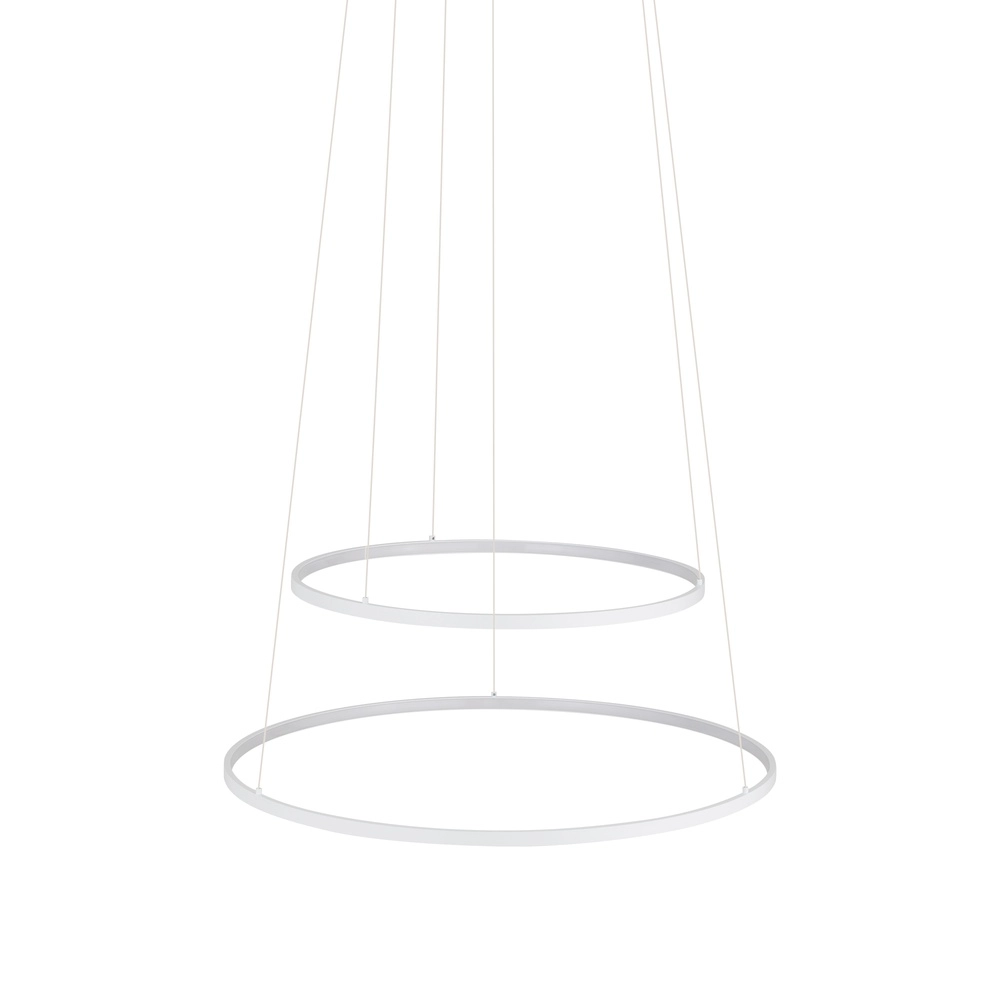 Design-Pendellampe Circolo Led weiße Ø 60cm Lyora 5903139116466