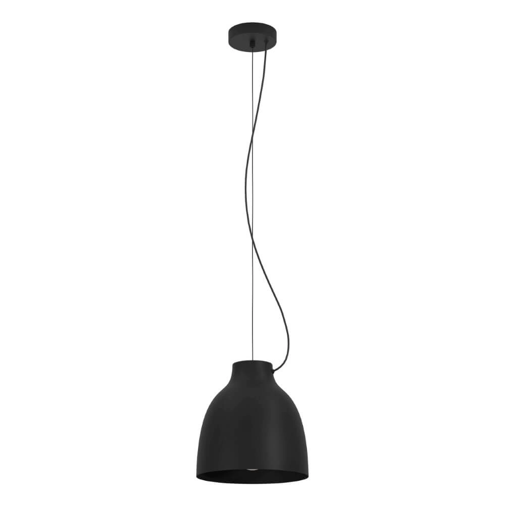 Schwarze Hängelampe Camasca Ø 28cm