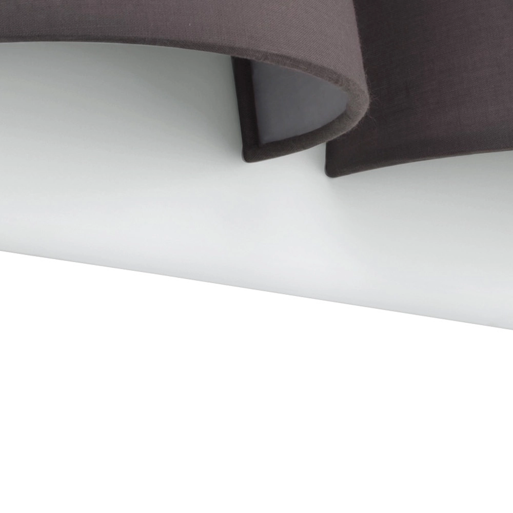 Wandlampe Serravalle Weiß mit Schwarz Eglo 9002759976255