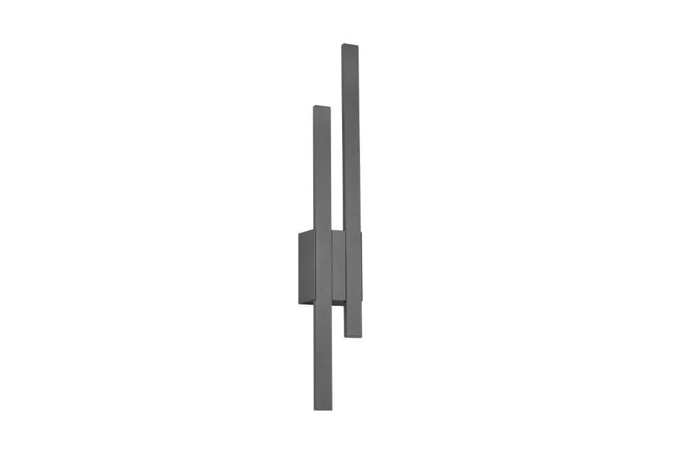 Design-Wandleuchte Tawa Anthrazit Trio 4017807564037