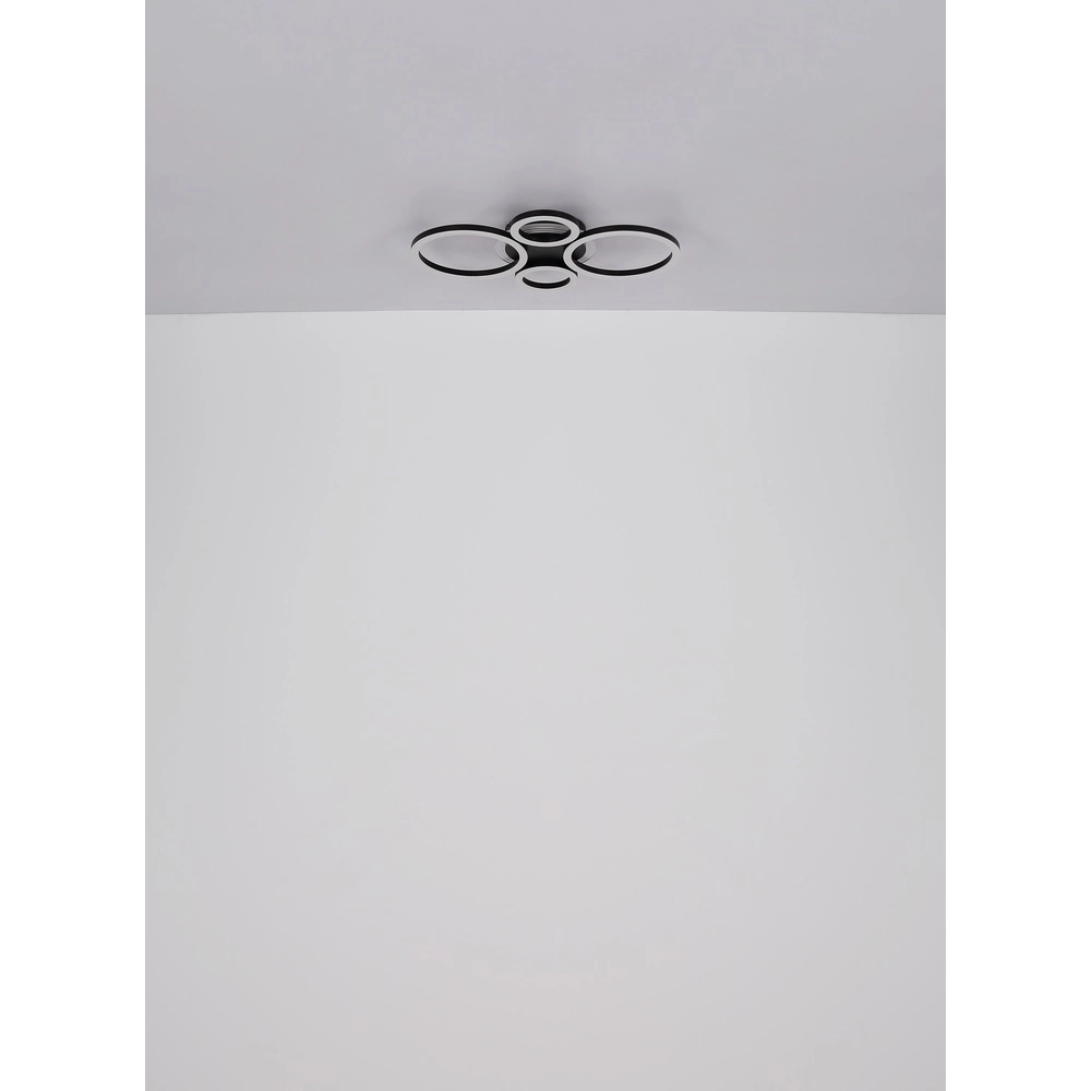 Design-Deckenlampe Loretta Schwarz Globo 9007371484294
