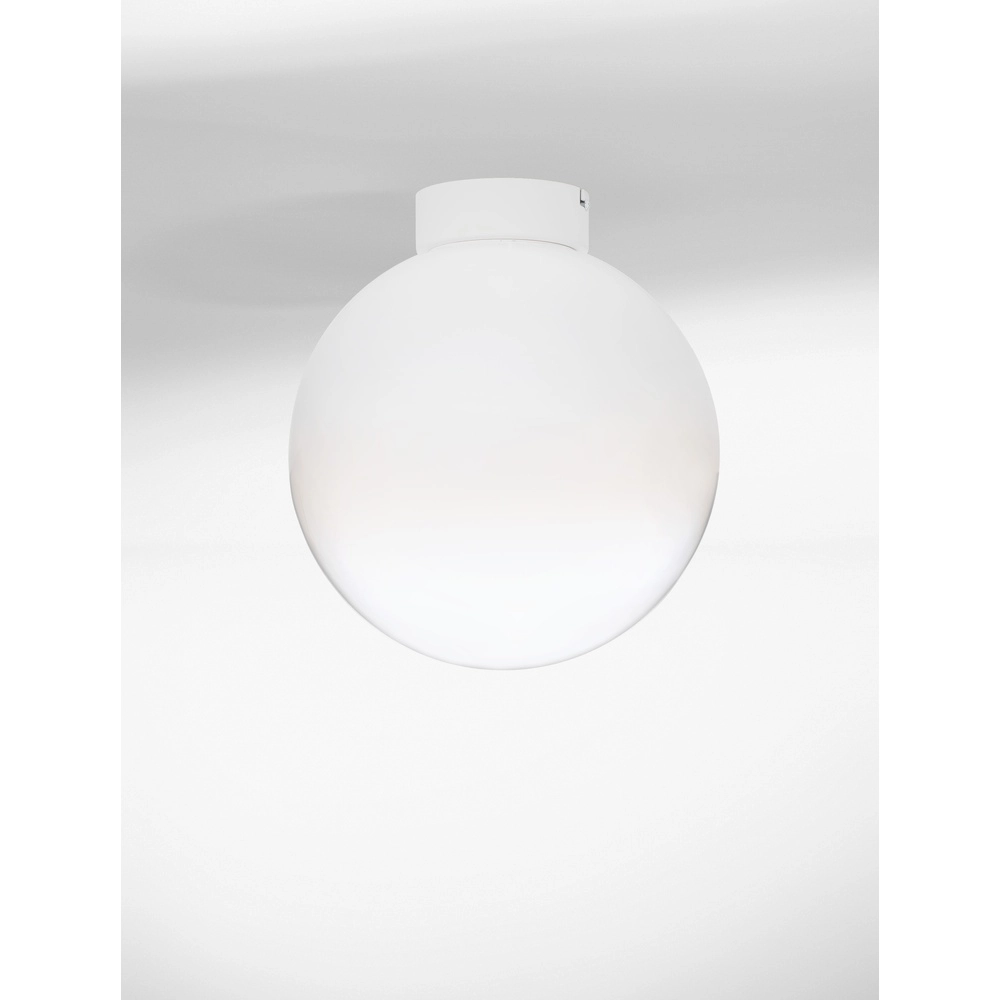 Weiße Deckenleuchte Bolita Glühbirne Ø 30cm Lyora 5212017483607