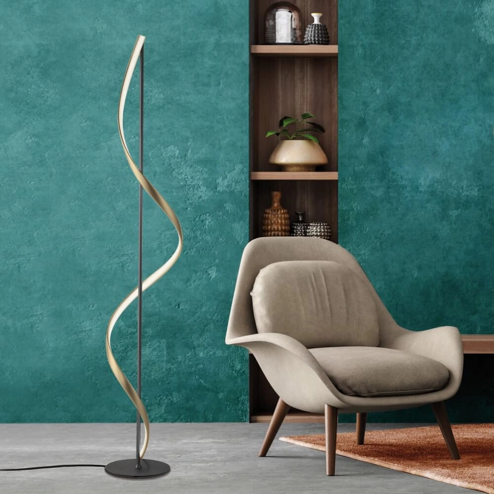Designer-Stehleuchte Q-Swing Anthrazit Paul Neuhaus 4012248373781