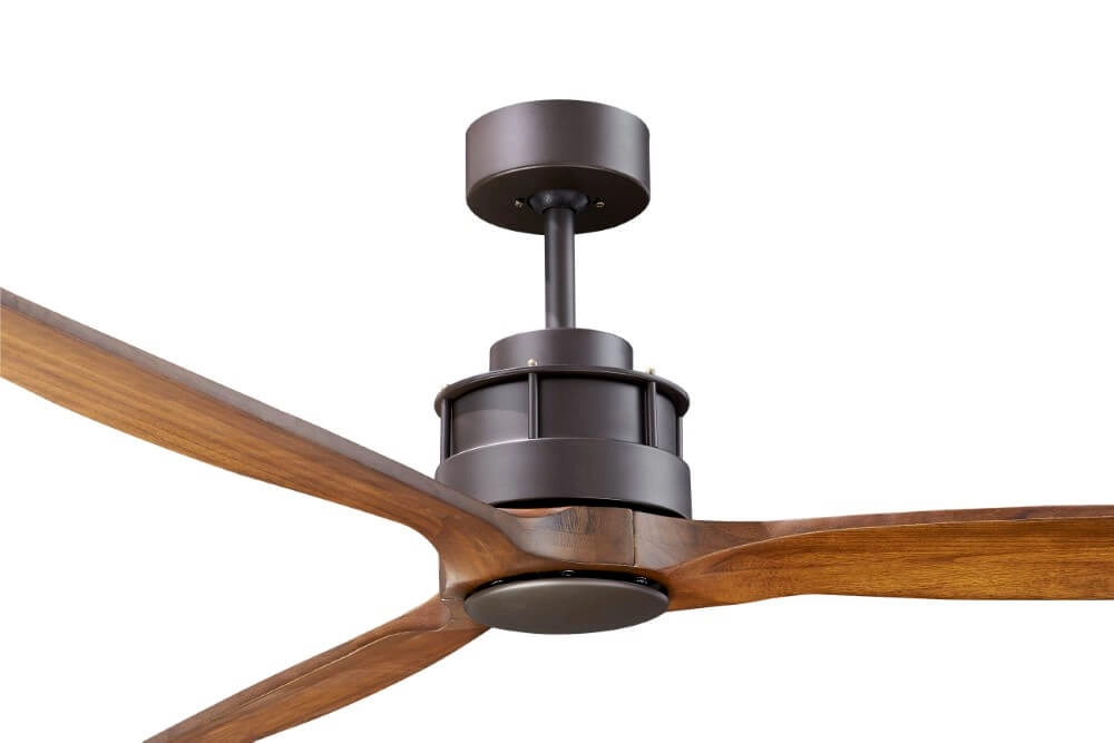 Deckenventilator aus Holz mit Bronze Airfusion Akmani Ø 152cm Beacon 9333509224280