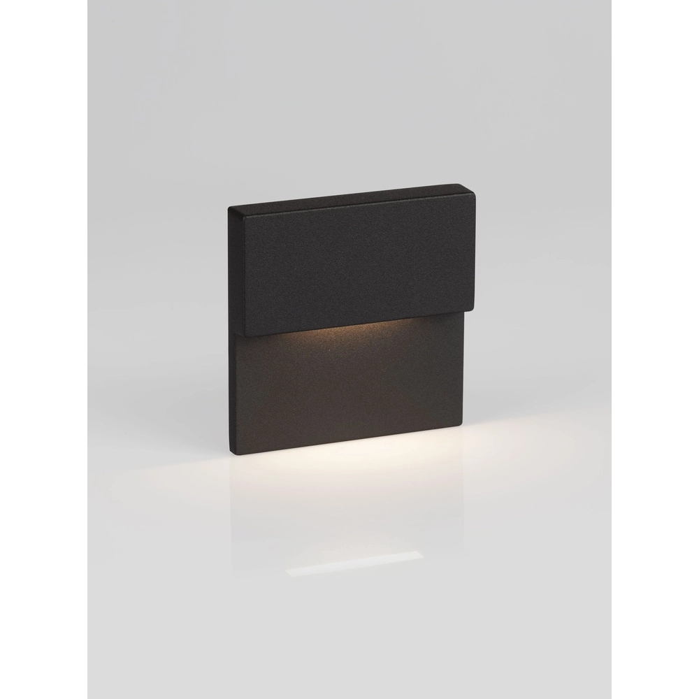 Einbauwandlampe Dan schwarzer 2700K Lyora 5212017497475