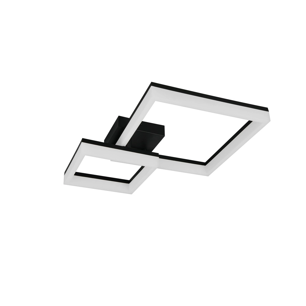 Schlanke Deckenleuchte Camino schwarz Trio 4017807655803