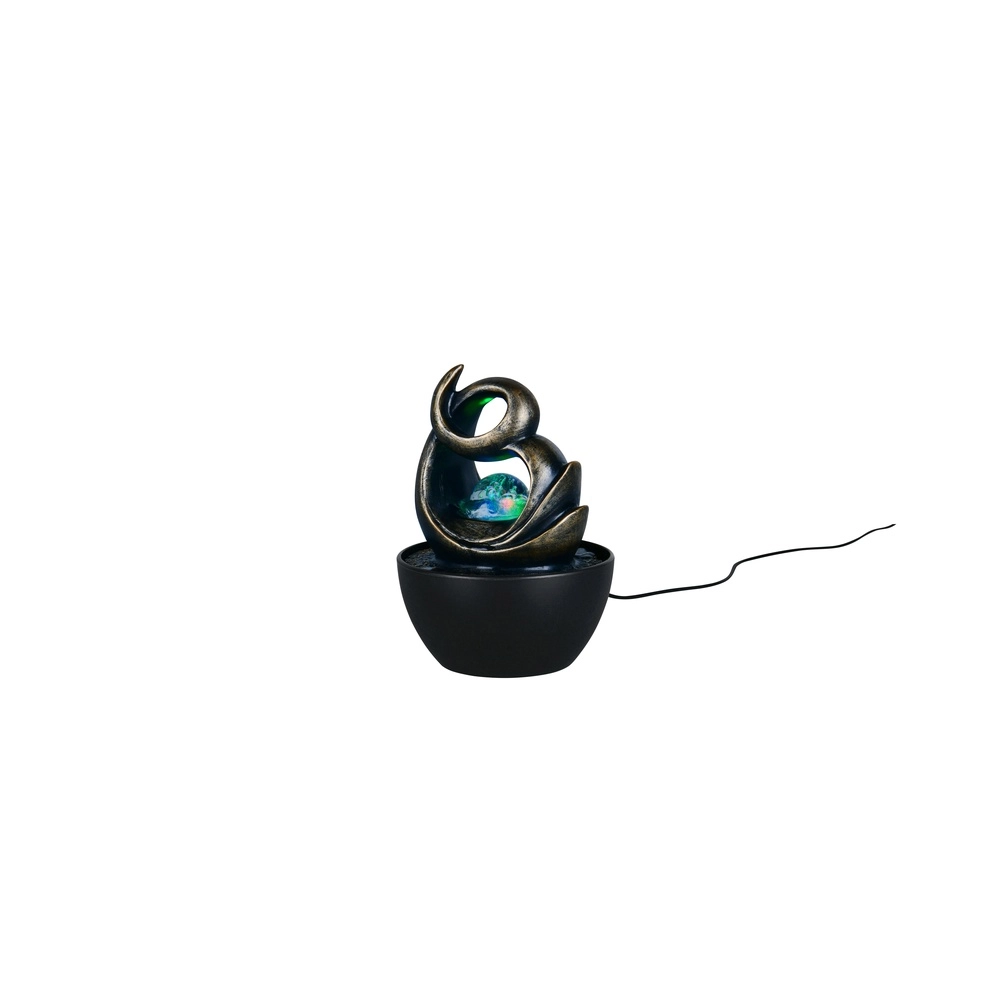 Tischlampe Luma Braun Trio 4017807691375